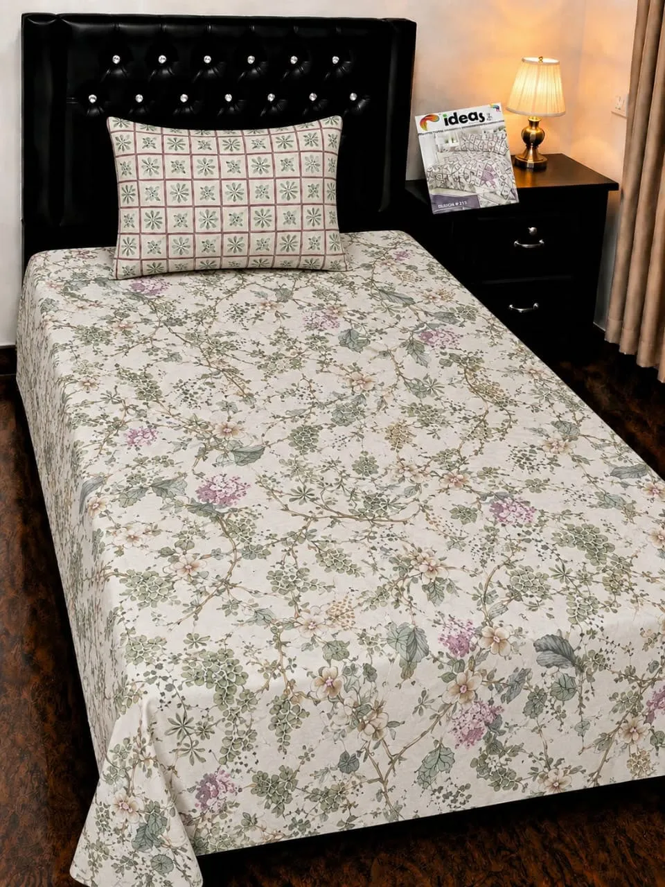 Pure Cotton Single Bedsheet Set (25)