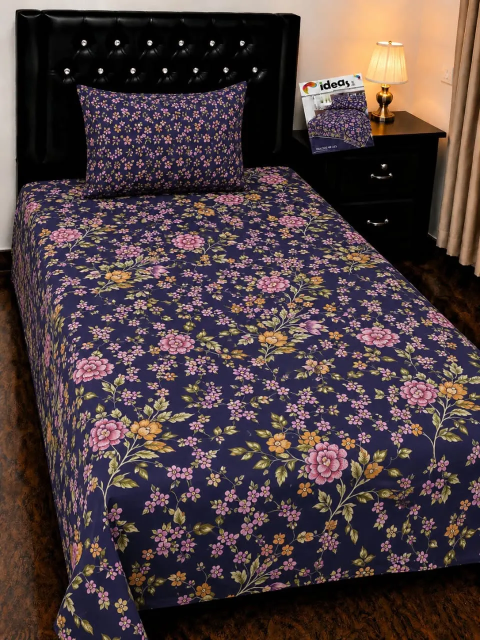 Pure Cotton Single Bedsheet Set (28)