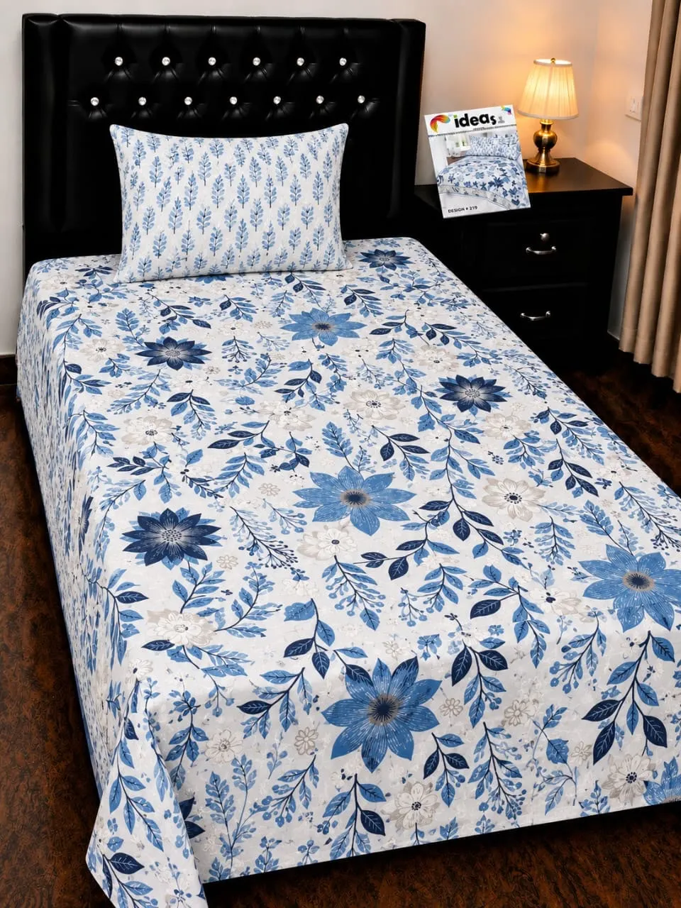 Pure Cotton Single Bedsheet Set (32)