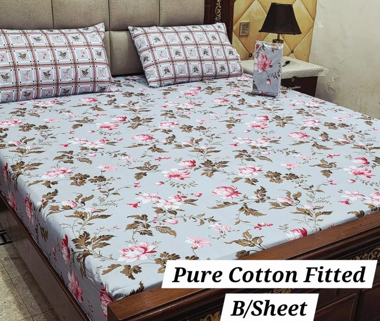 Pure Cotton Fitted Bedsheet (19)
