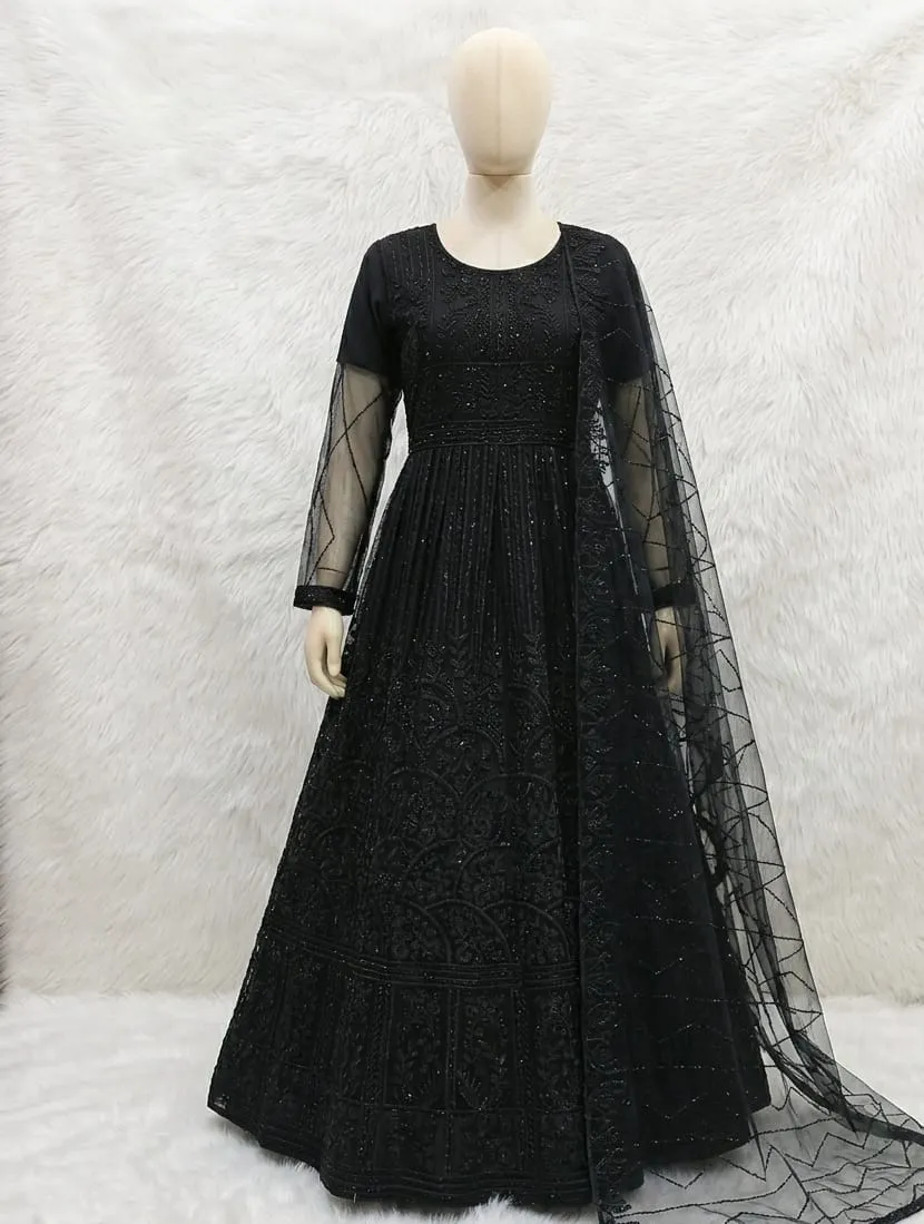 Net Party Wear Maxi (2)