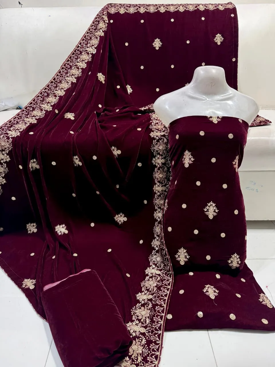 9000 Micro Velvet Dress (5)