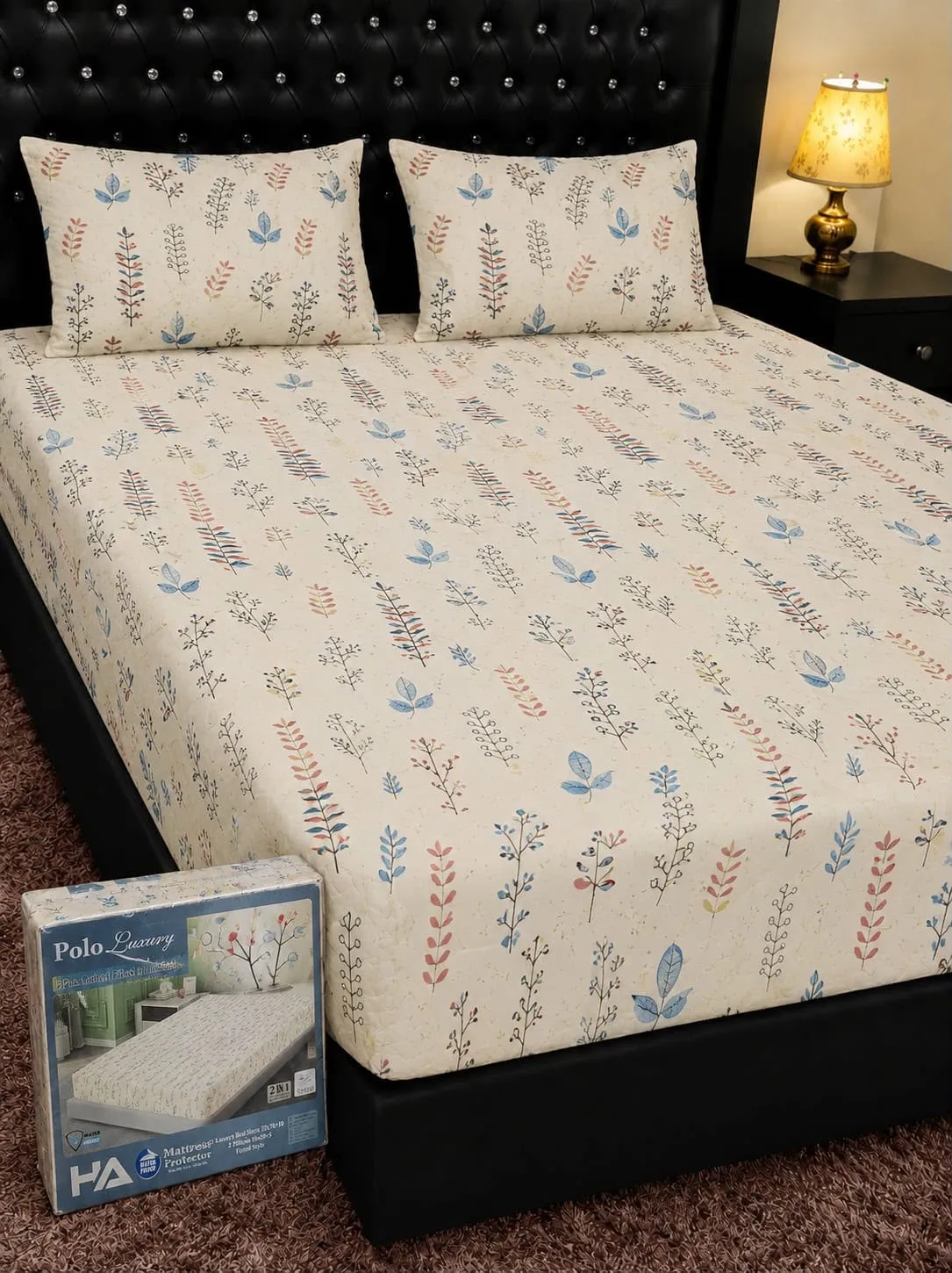 Quilted Waterproof Fitted Bedsheet (2)