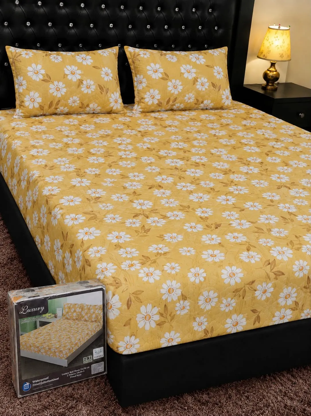 Quilted Waterproof Fitted Bedsheet (3)