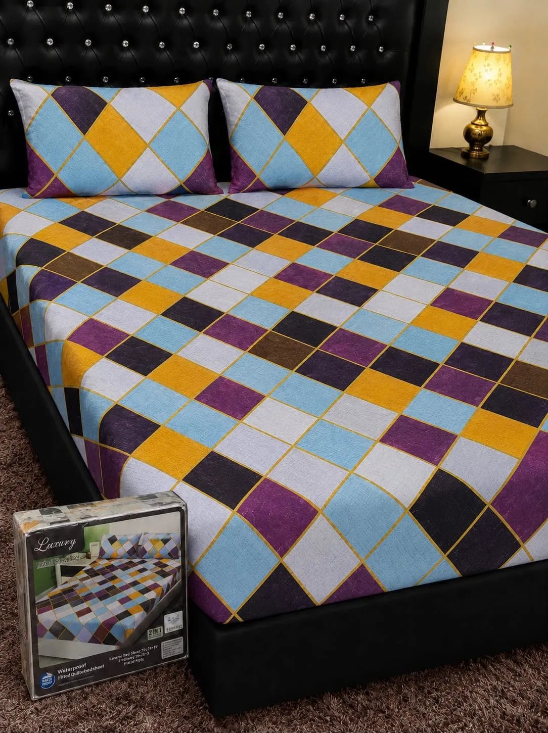 Quilted Waterproof Fitted Bedsheet (4)
