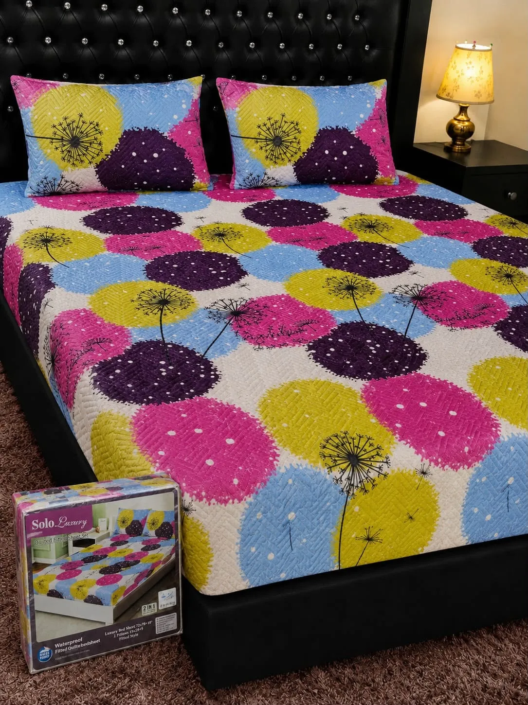Quilted Waterproof Fitted Bedsheet (6)