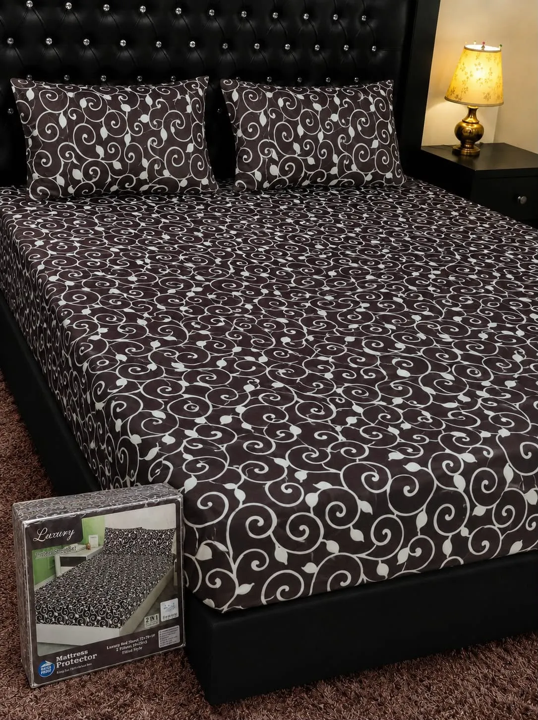 Quilted Waterproof Fitted Bedsheet (7)