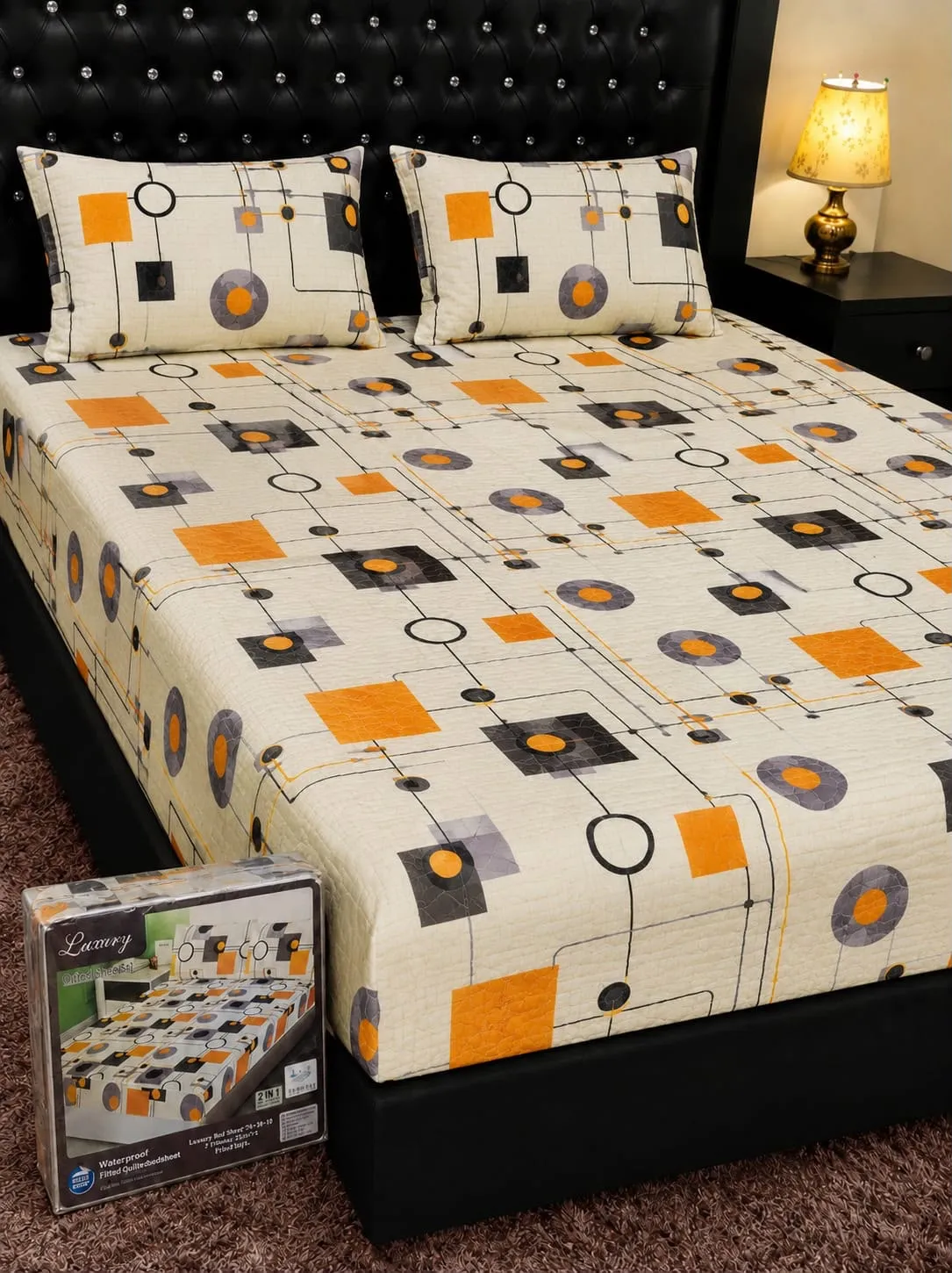 Quilted Waterproof Fitted Bedsheet (9)