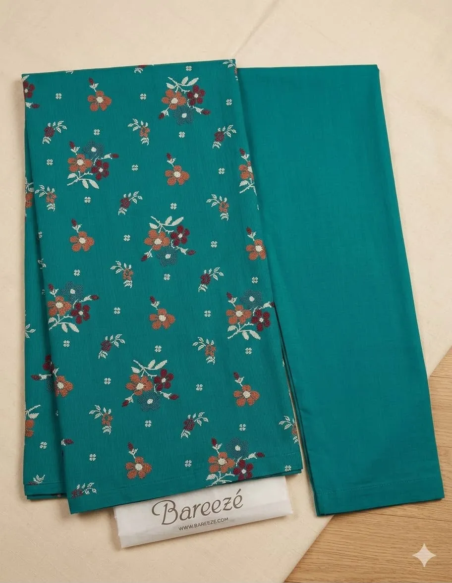 Bareeze Embroidery Lawn Shirt (3)