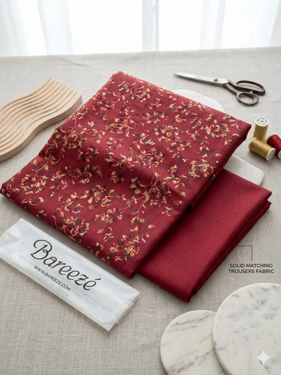 Bareeze Embroidery Lawn Shirt (4)