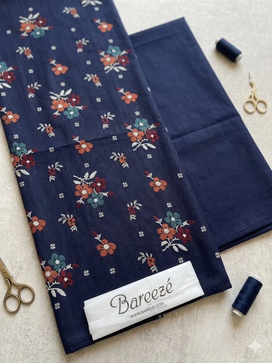 Bareeze Embroidery Lawn Shirt (5)