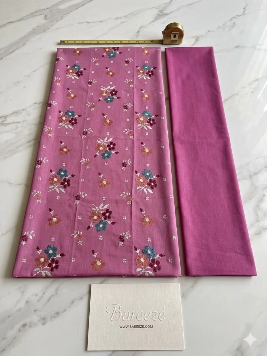 Bareeze Embroidery Lawn Shirt (7)