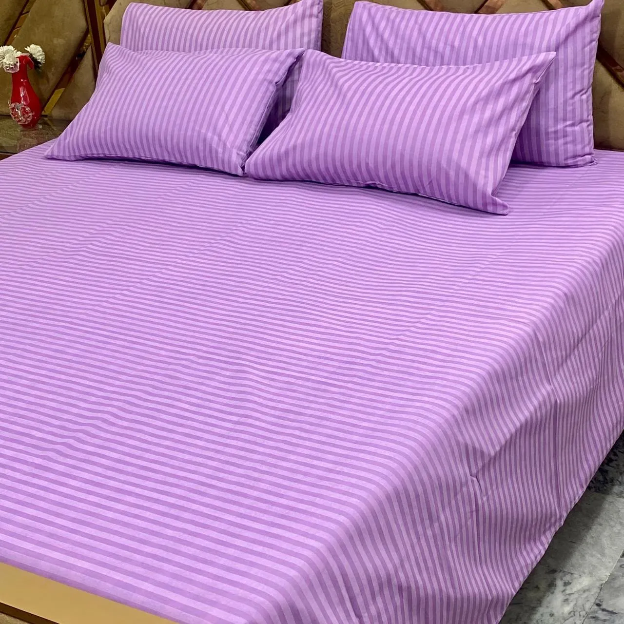 Pure Cotton Bedsheet 5 Piece Set (7)