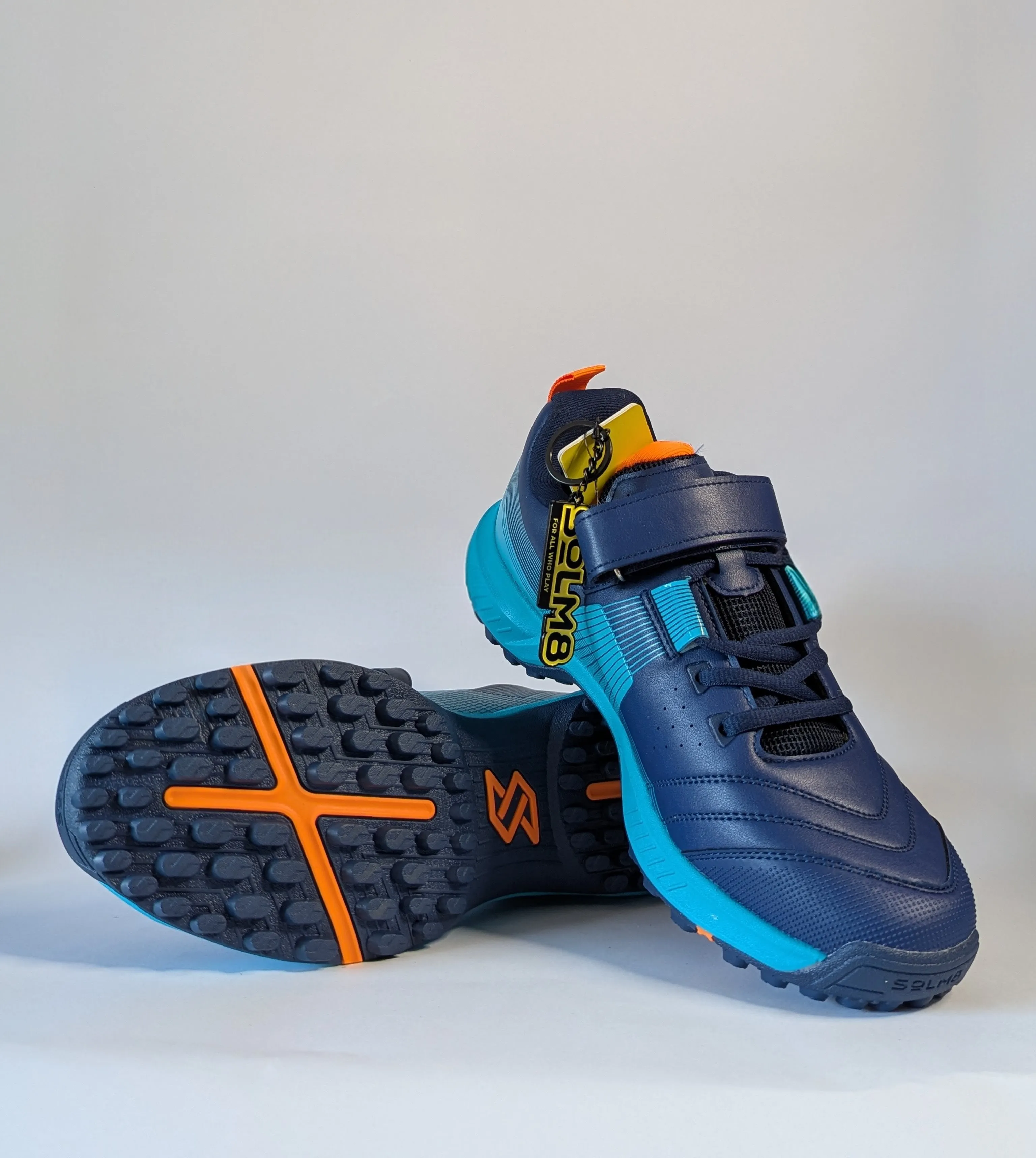 SOLM8 S70 Cricket Gripper | Premium Rubber Sole Shoes