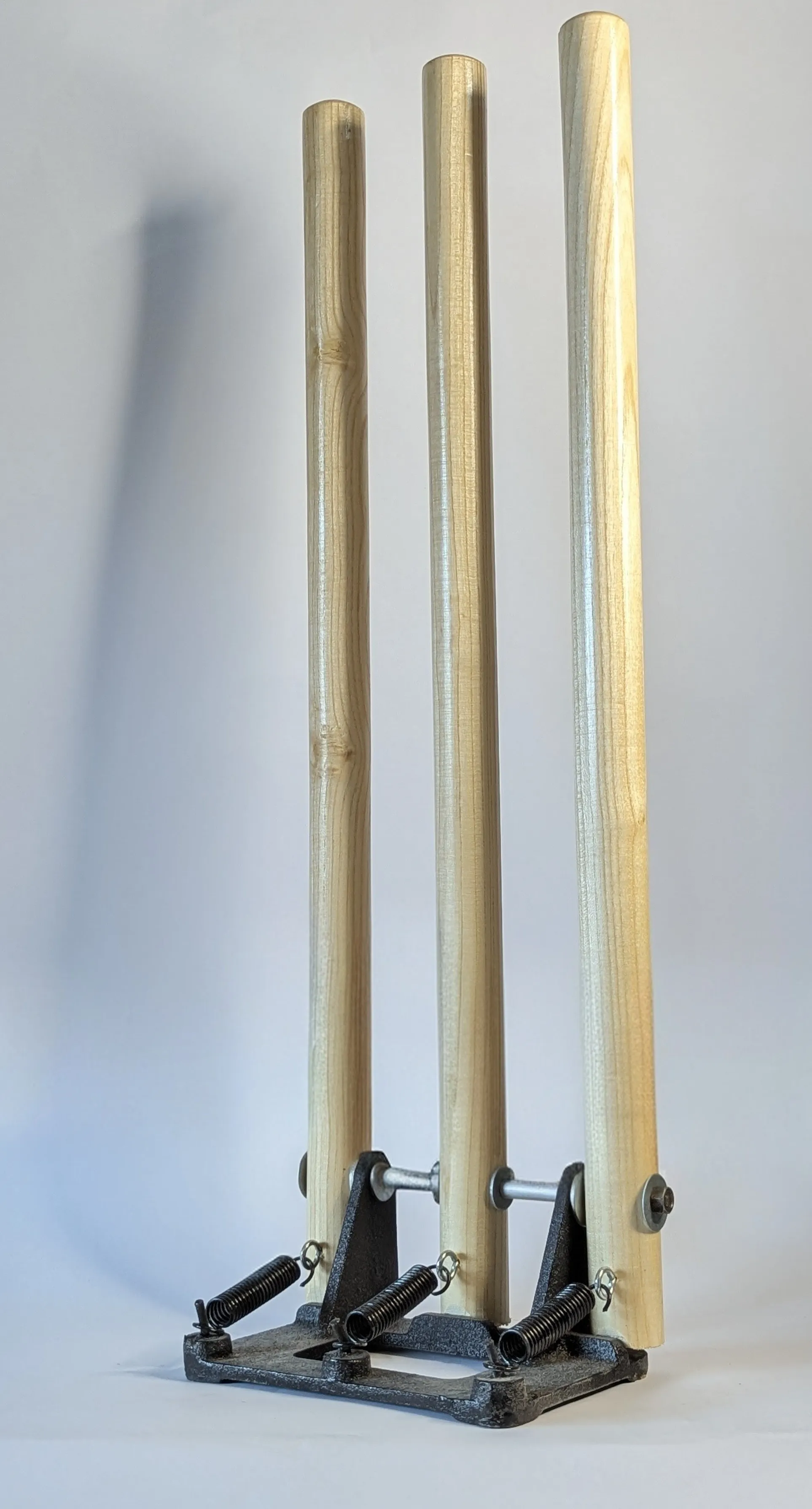 Wooden Spring Cricket Wicket | Training Stumps Set
